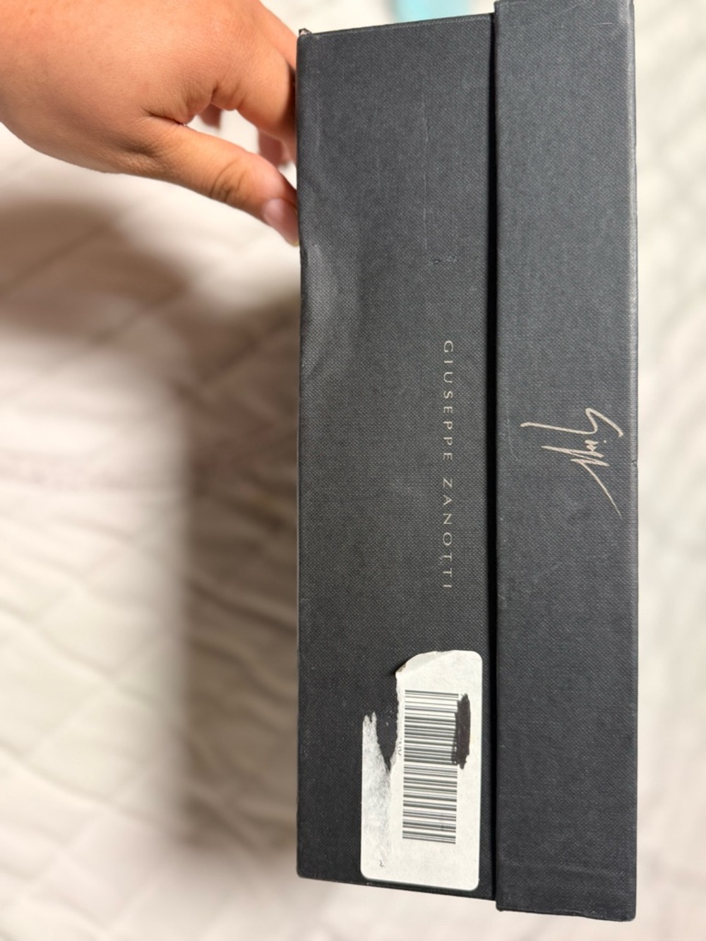 Giuseppe Zanotti Crystal Heels Black – Luxury Designer Sandals Size 8.5 - Picture 6 of 11